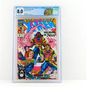 UNCANNY X-MEN #282 CGC 8.0 1st Full Bishop